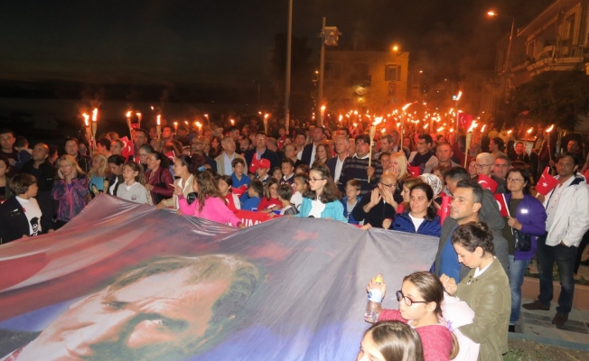 FOÇA’DA CUMHURİYET BAYRAMI COŞKUSU
