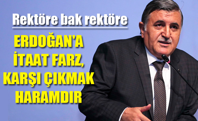 Rektörden skandal sözler