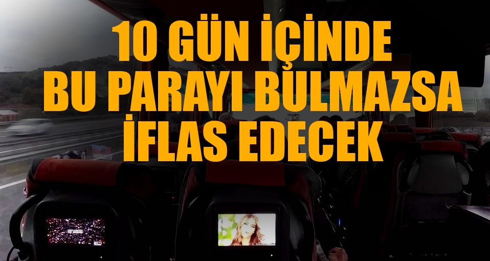Yalova Seyahat 10 gün içinde 1 TL milyon ödemezse iflas edecek