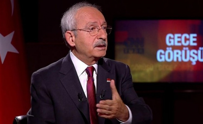 Kılıçdaroğlu bugün CNN Türk'te