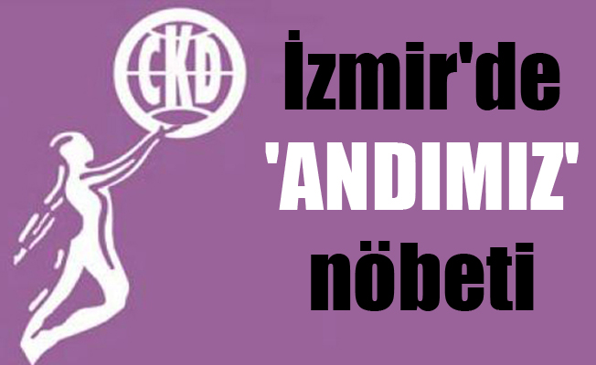 İzmir'de 'Andımız' nöbeti