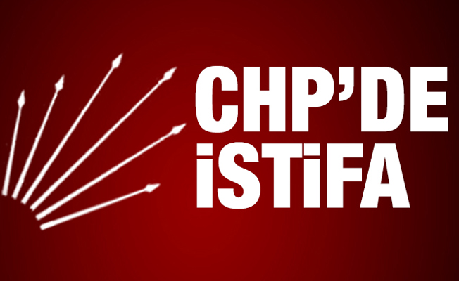 CHP'de belediye başkanı istifa etti