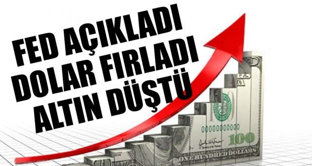 FED, doları uçurdu