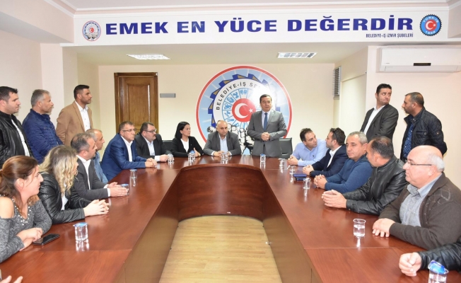 Belediye İş’ten Başkan Batur’a tam destek