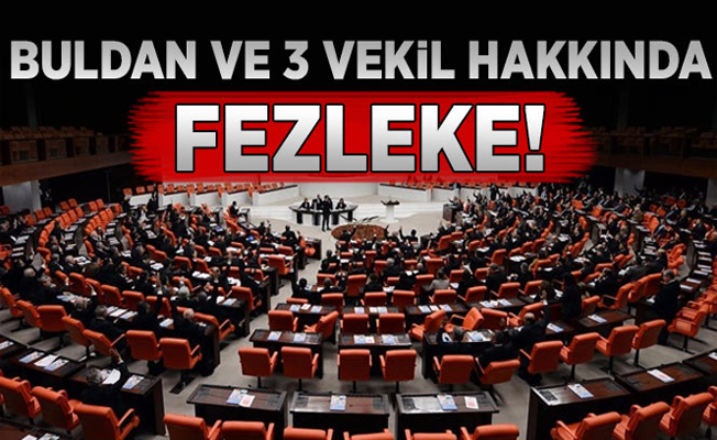 HDP'de Buldan ve 3 vekil hakkında fezleke