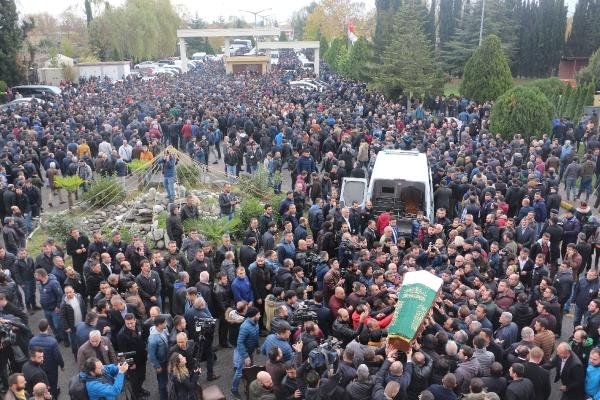 Abdullah Karacan'a son yolculuğuna uğurlandı