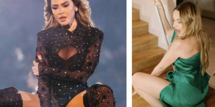 Hadise ve küçük sevgilisi dudak dudağa yakalandı