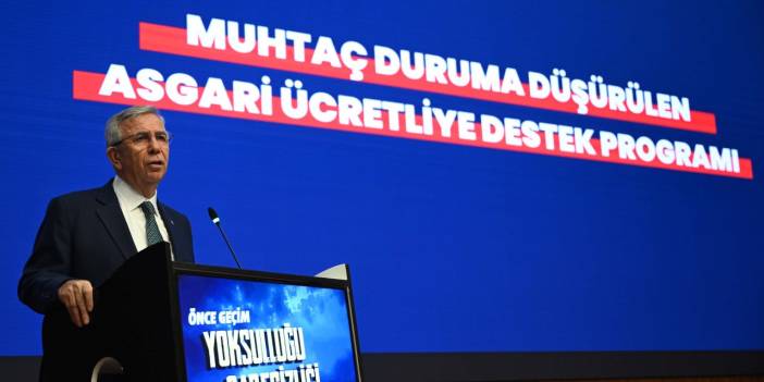 Mansur Yavaş'tan asgari ücretliye büyük destek! Asgari Ücret Destek Programı nedir, kimler yararlanabilir, başvuru şartları neler?