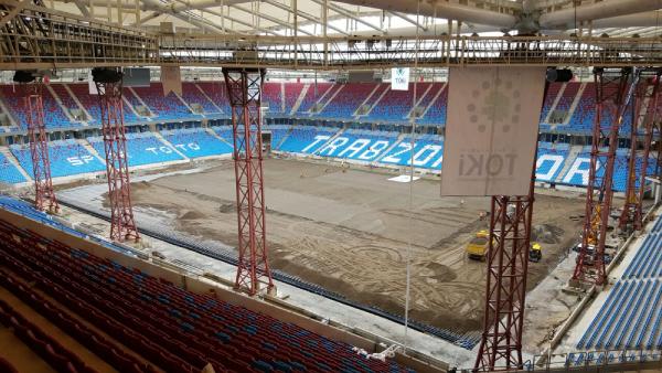 Trabzonspor 21 gün sonra yeni stadında