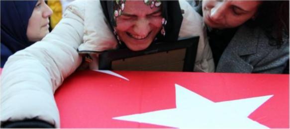 Şehidin eşi feryat etti: Hiçbir zaman unutmayın...
