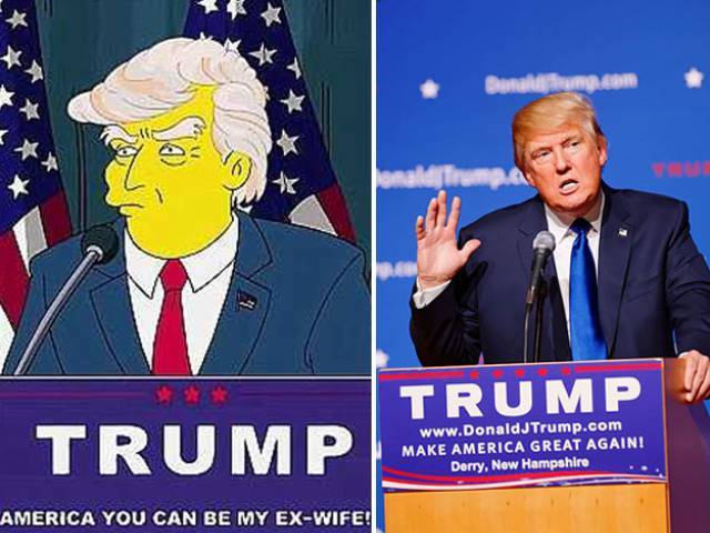 The Simpsons'un senaristinden Trump açıklaması geldi