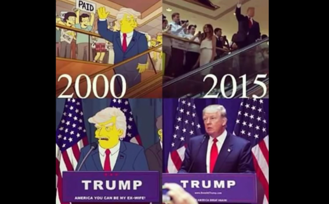 The Simpsons'un senaristinden Trump açıklaması geldi