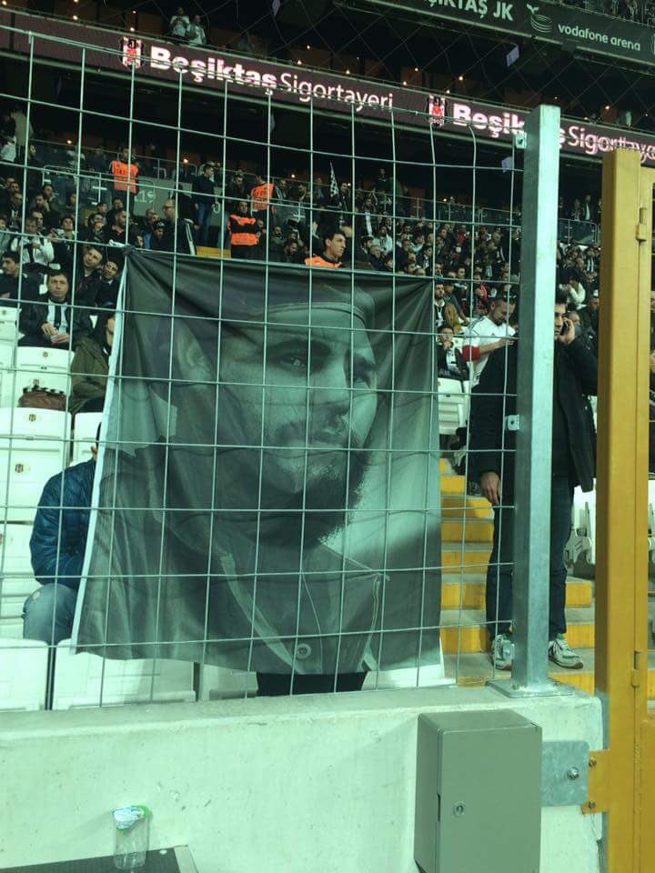 Fidel Castro Beşiktaş tribünlerindeydi