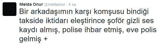 AKP'yi eleştiren müşterinin ses kaydını alıp polise şikayet etti