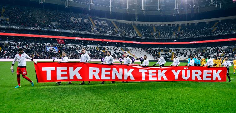 Beşiktaş-Kayserispor maçını Türkiye kazandı