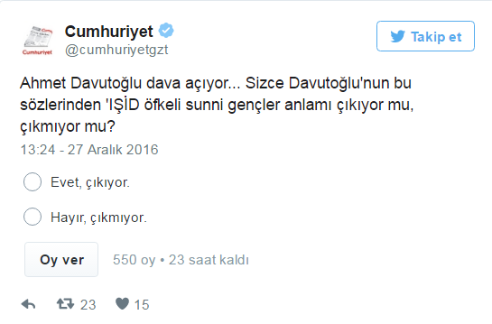 Davutoğlu 'Öfkeli çocuklar' için dava açıyor