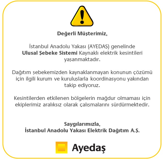 İstanbul'da elektrik kesintileri kaç gün sürecek?