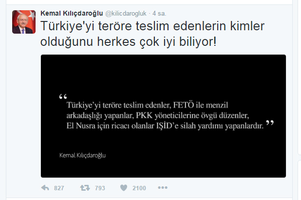CHP liderinden çok sert mesaj