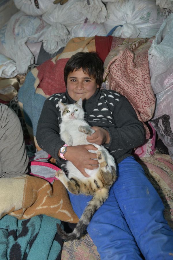 3 metrekarelik çadırda yaşam savaşı