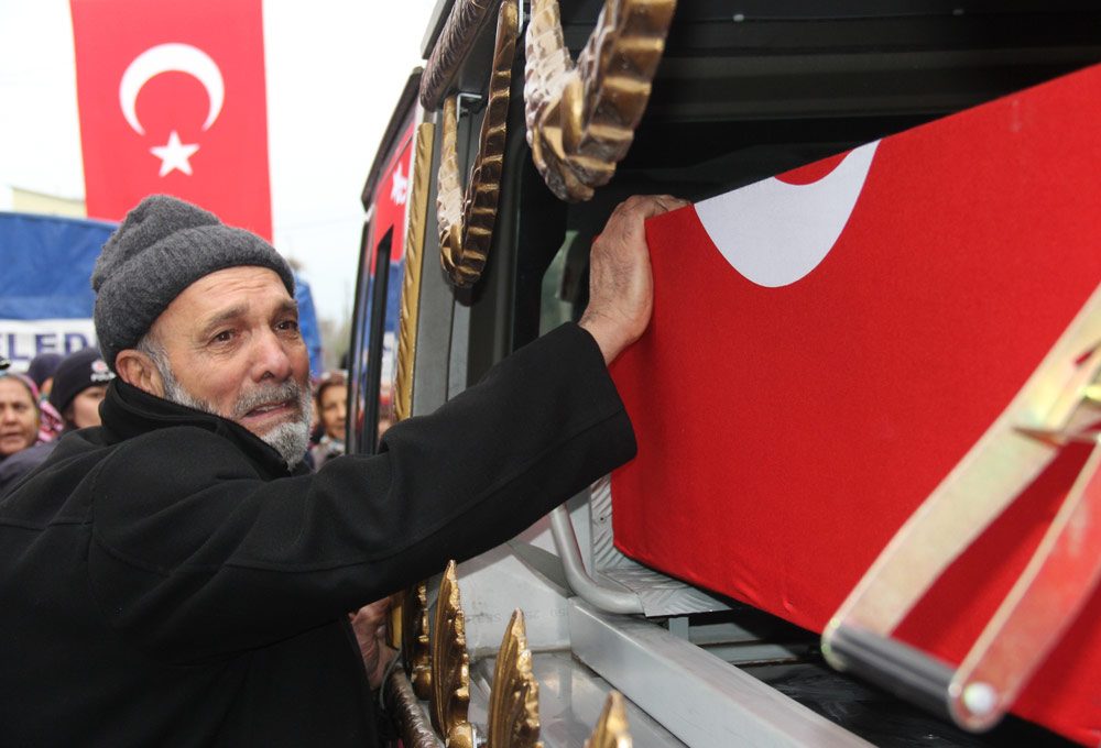 Fırat Kalkanı şehitlerinin cenazeleri memleketlerine gönderildi