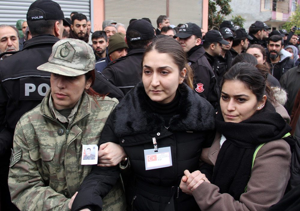 Fırat Kalkanı şehitlerinin cenazeleri memleketlerine gönderildi