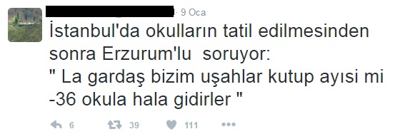 Erzurum'luların isyanı: Bizim çocuklar kutup ayısı mı?