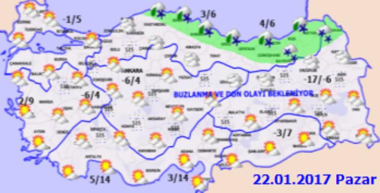 İki gün sürecek olan kar yağışı geliyor