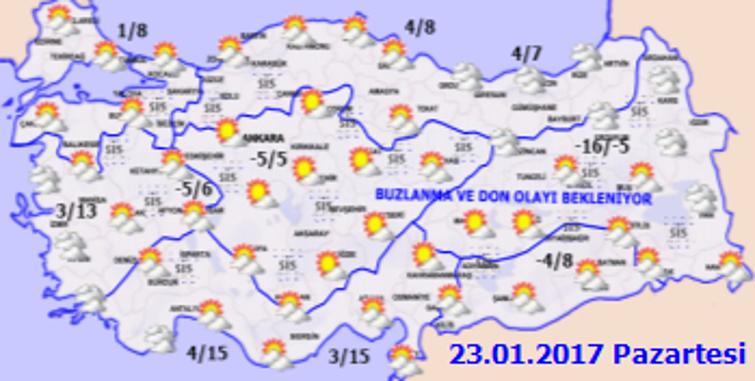 İki gün sürecek olan kar yağışı geliyor
