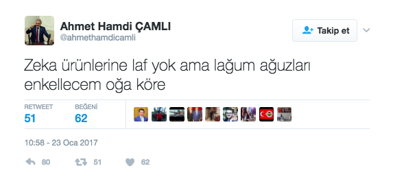 'Yeliz' takma adıyla Twitter yayını yapmasıyla gündeme gelen vekil: Lağum ağuzları enkellecem oğa köre