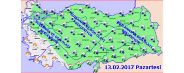 Meteoroloji tarih verdi; Kar yağışı geri geliyor
