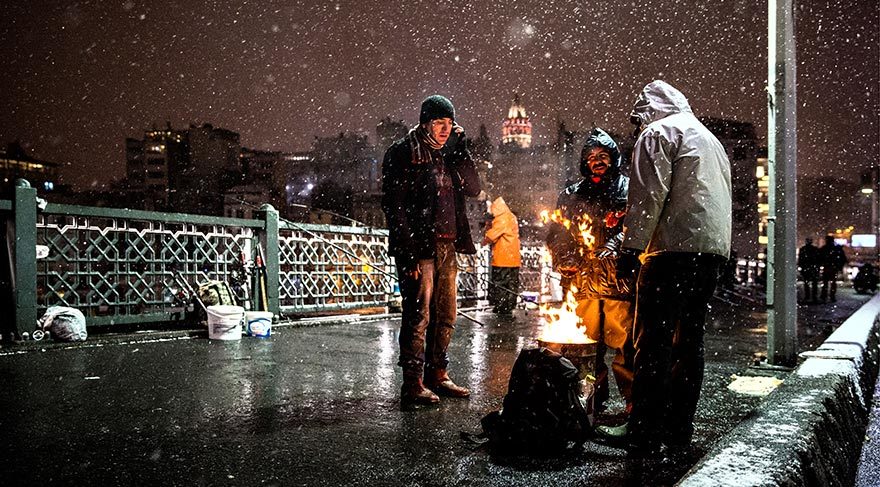 'Benİstanbul' karelerinde şehir telaşı...