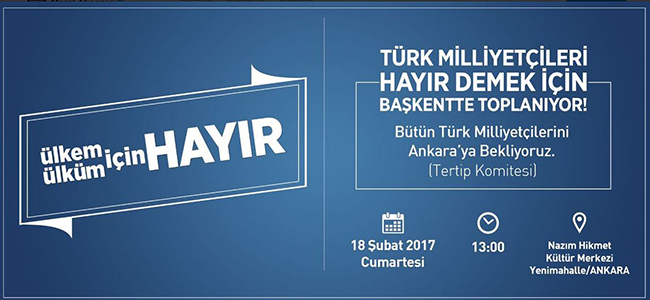 MHP'li muhaliflerin referandum stratejisi belli oldu