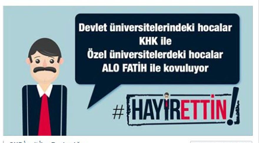CHP referandum çalışmasını 'Hayrettin' ile yapacak
