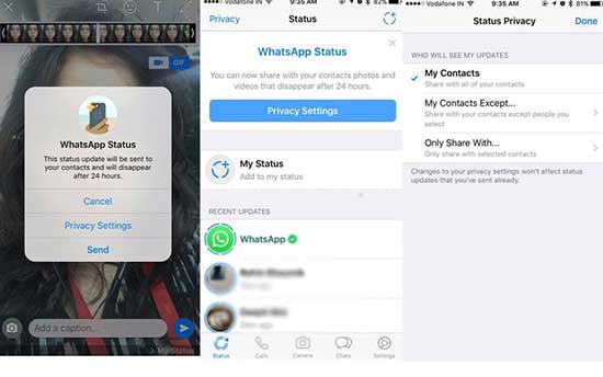 WhatsApp'a beklenen özellik geldi: 24 saat içinde siliniyor