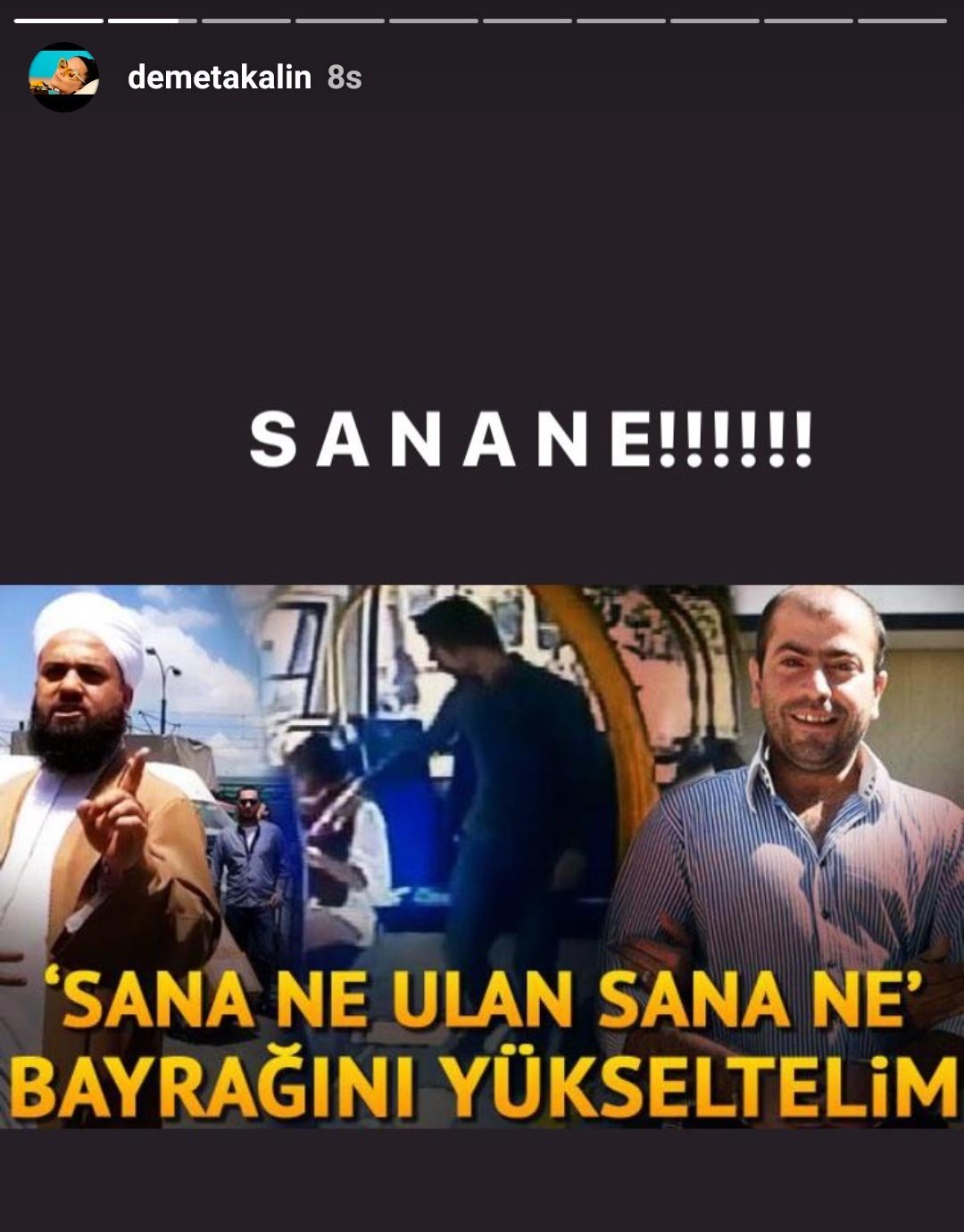 Demet Akalın '... bayrağını yükseltelim'