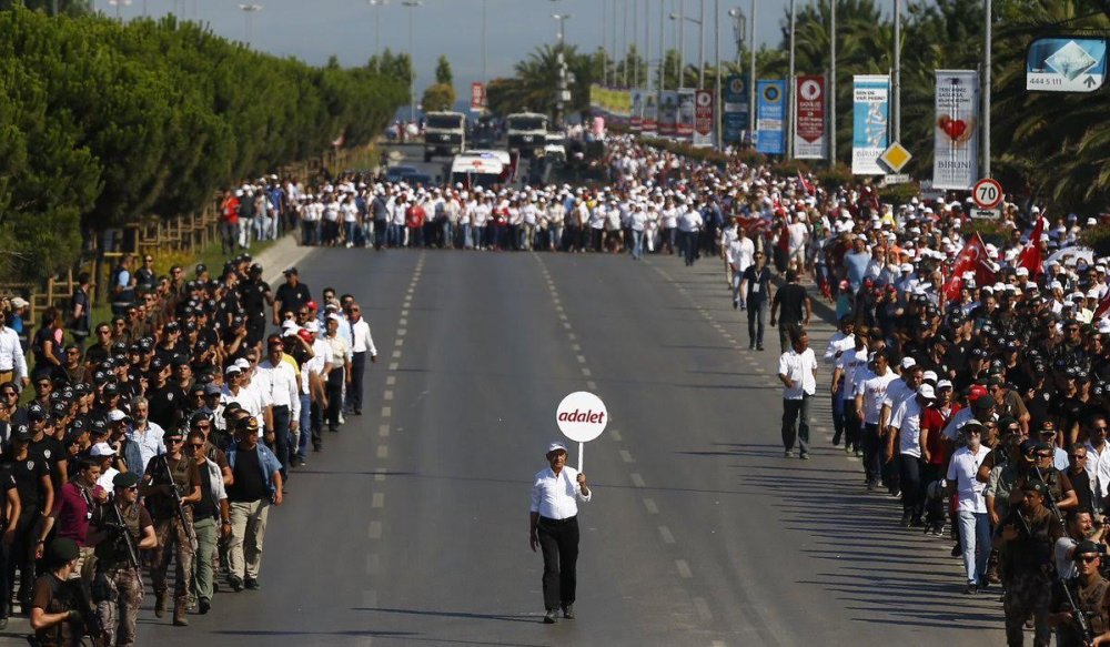 Yürüyüşten sonra... Sıra bu gücü taşımakta!