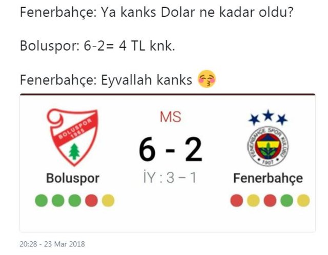 Fenerbahçe Boluspor'dan fark yedi... Ortalık karıştı!