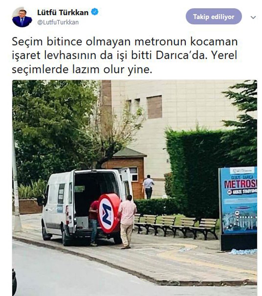 AKP&#039;nin metro &#039;oyu&#039;nu