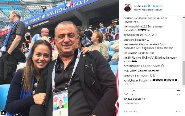 Fatih Terim&#039;den Muslera paylaşımı