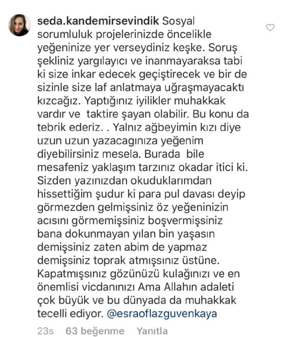 Öz kızına tecavüz eden Oflaz’ın kardeşine tepki yağdı