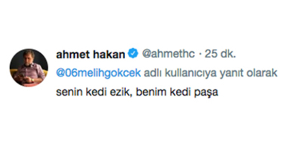 Melih Gökçek sataştı, Ahmet Hakan fena dalga geçti