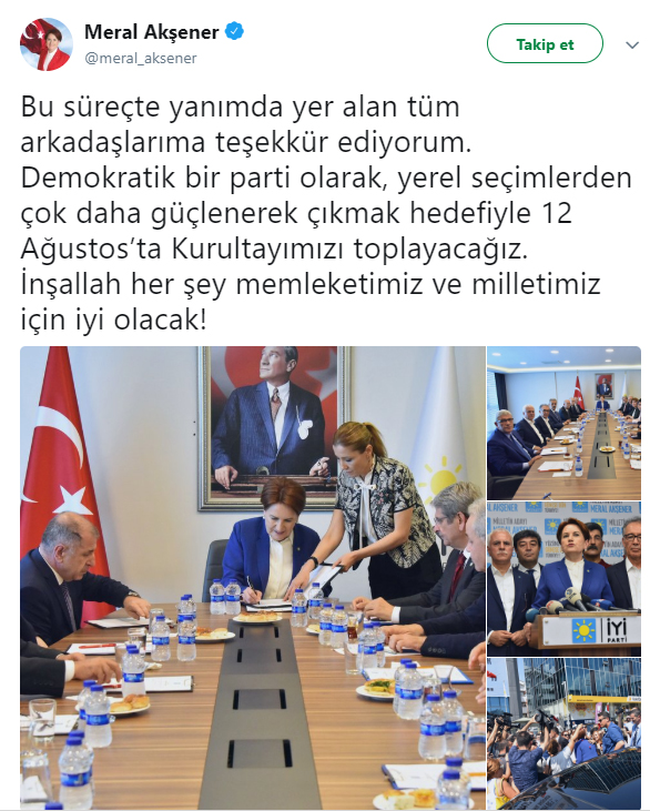 Meral Akşener'den kurultay açıklaması