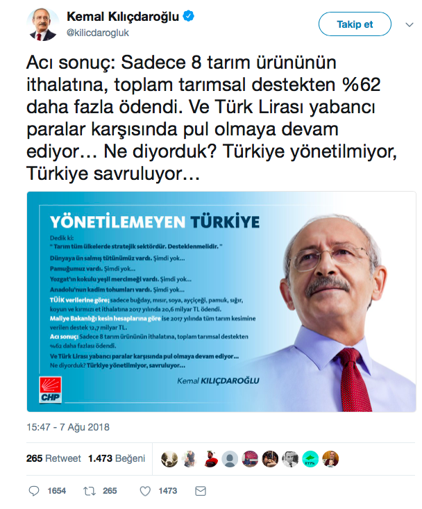 Tarım ve ekonomi açıklaması