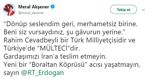 Akşener&#039;den Erdoğan&#039;a flaş çağrı