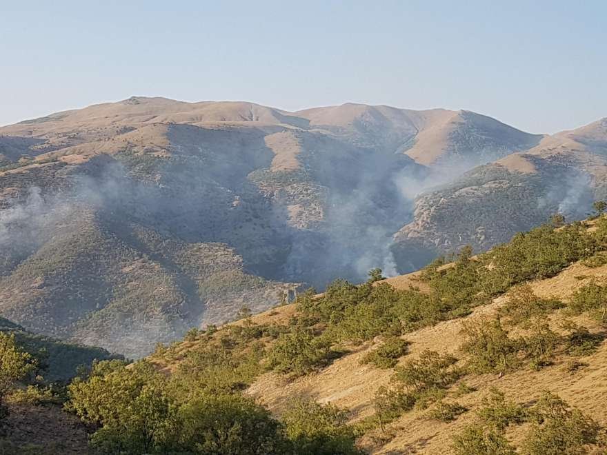 Tunceli ormanları günlerdir yanıyor...