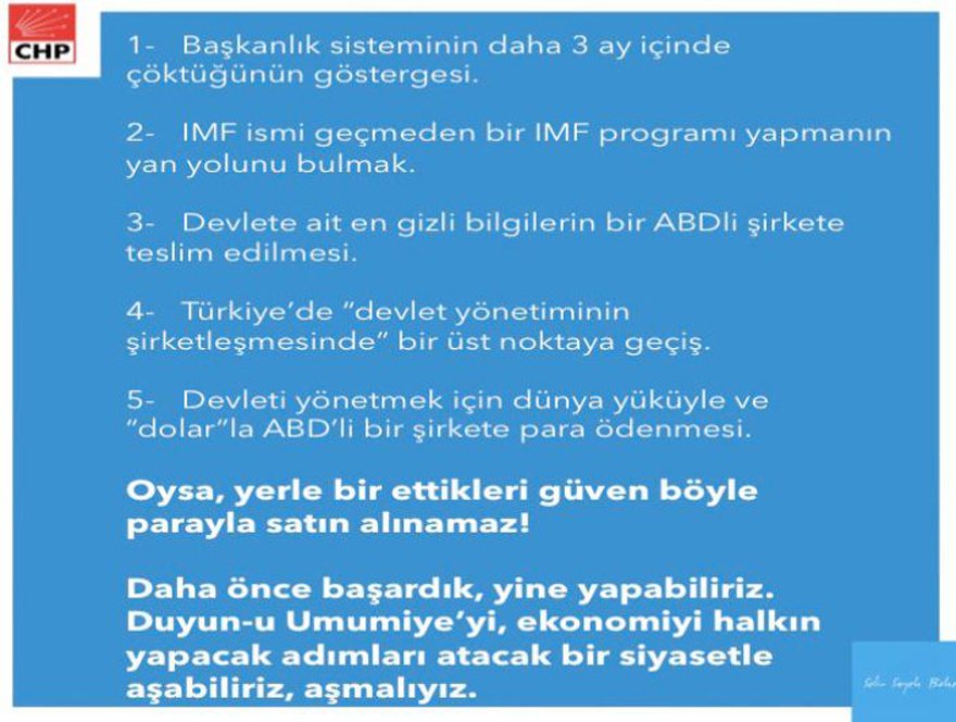 CHP’li Böke, 5 maddede McKinsey kararını anlattı