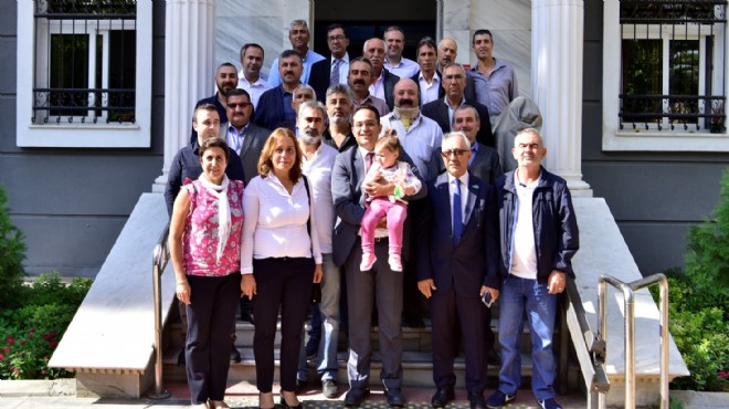 Alevi derneklerinden Başkan Atila’ya teşekkür ziyareti