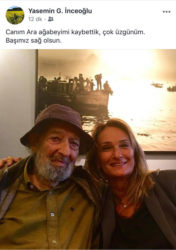 Ara Güler hayatını kaybetti!
