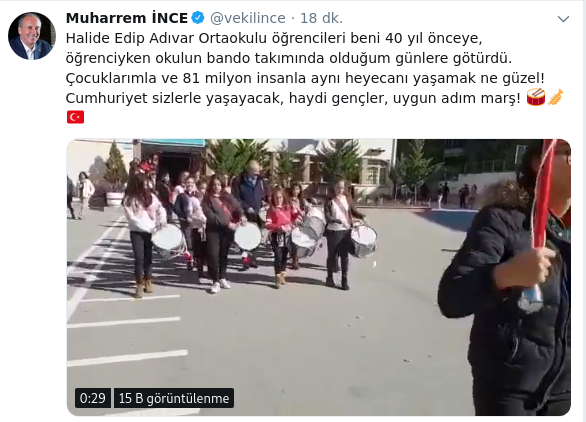 Muharrem İnce'den sürpriz