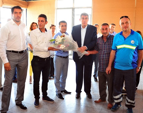 Çalkaya, emekçi dostu başkan